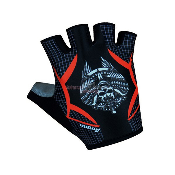 Aogda Kurze Handschuhe shwarz Und rot 2017